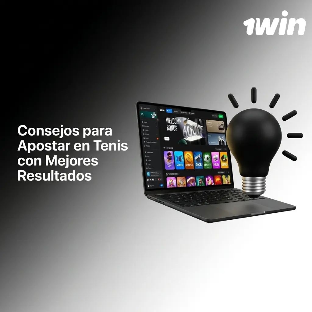 Jugador de tenis en acción durante un partido, ilustrando consejos de apuestas deportivas para obtener mejores resultados