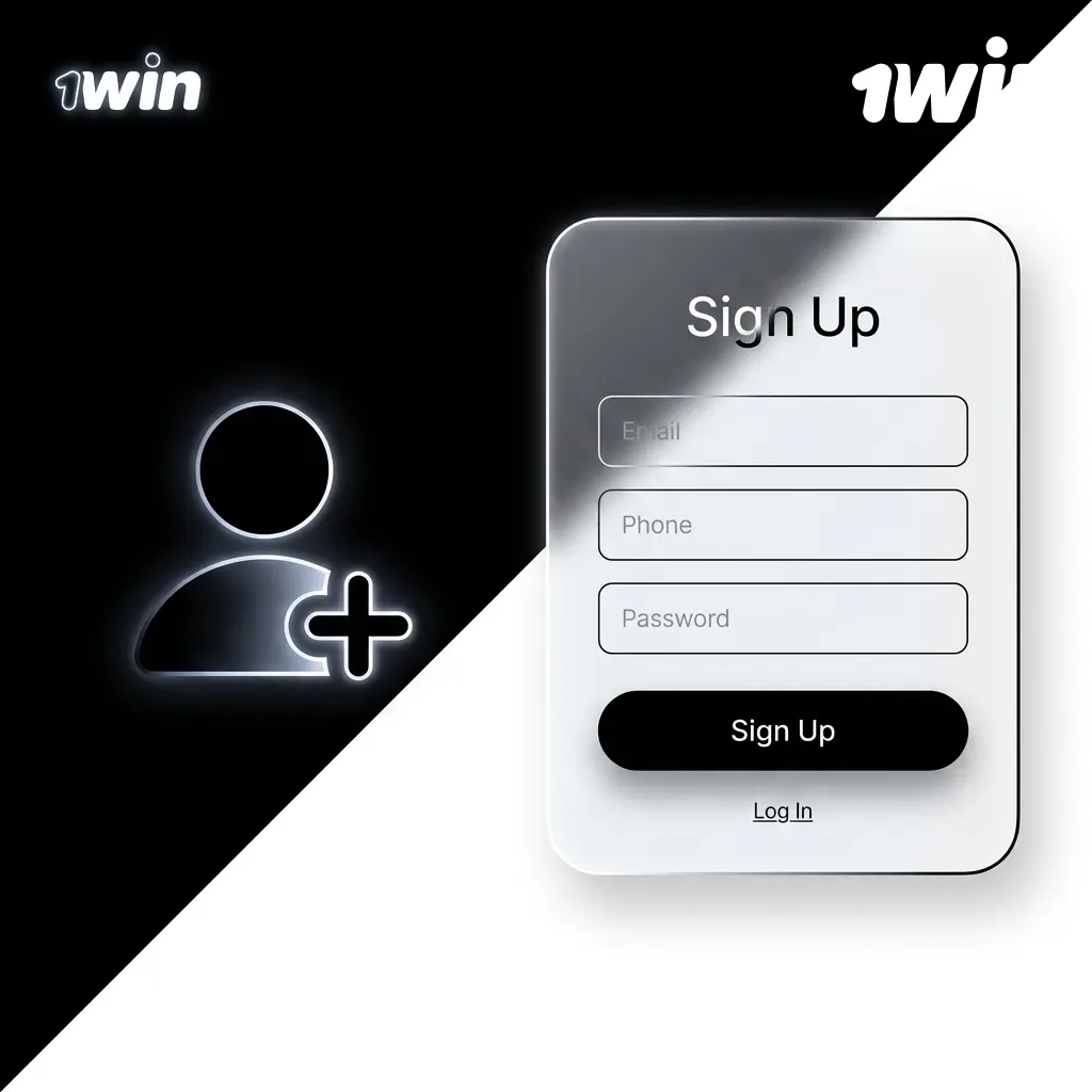 Pantalla de registro en 1win para usuarios de Chile con formulario de creación de cuenta