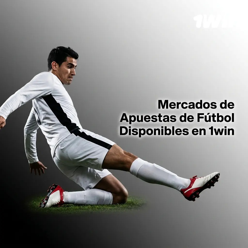 Mercados de apuestas de fútbol disponibles en 1win: hándicap, total de goles, resultado final y más opciones.