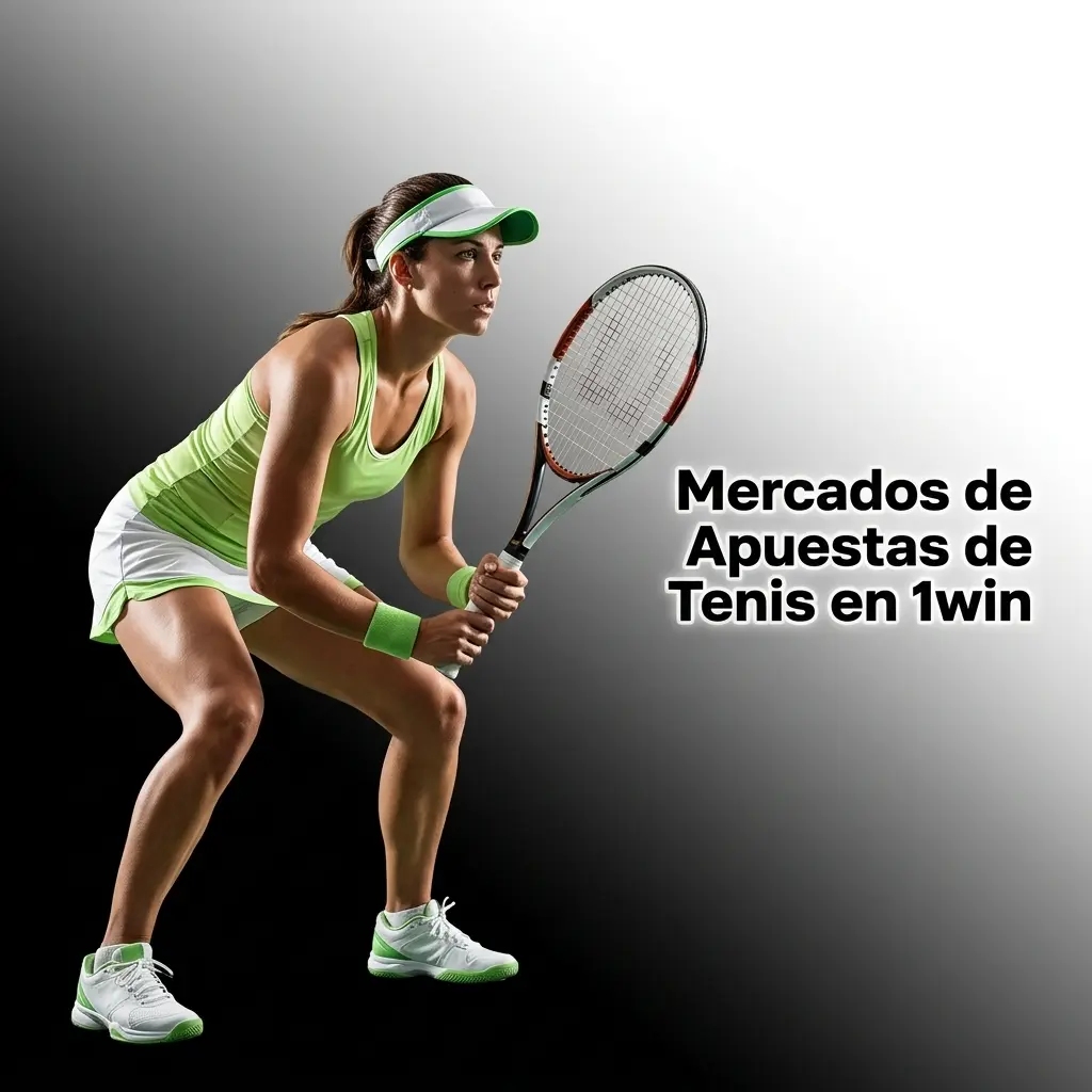 Mercados de apuestas de tenis en 1win: handicap, totales, ganador del partido y más opciones disponibles