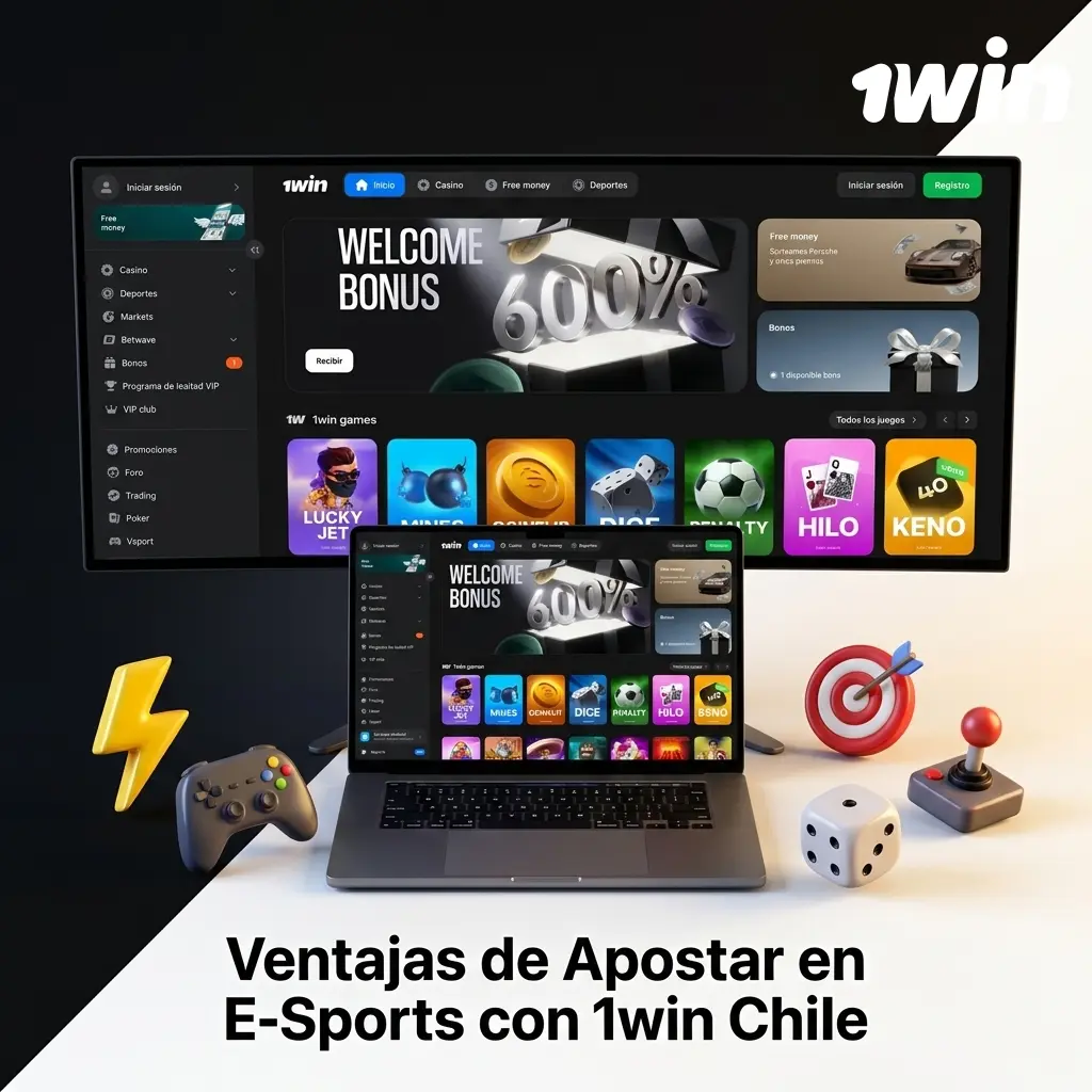 Ventajas de apostar en e-sports con 1win Chile: cuotas competitivas, variedad de juegos y bonos exclusivos